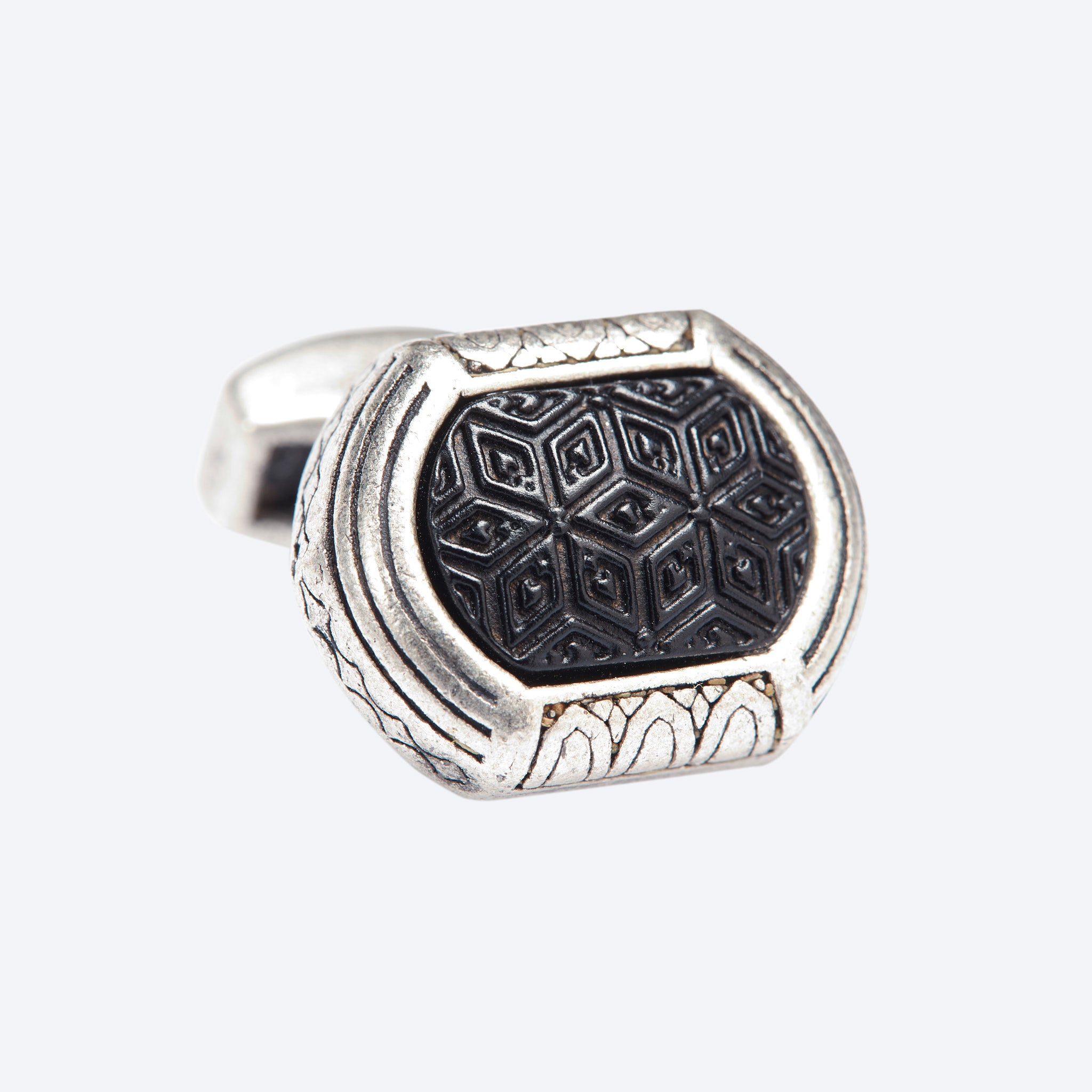 Black Tribal Cufflink