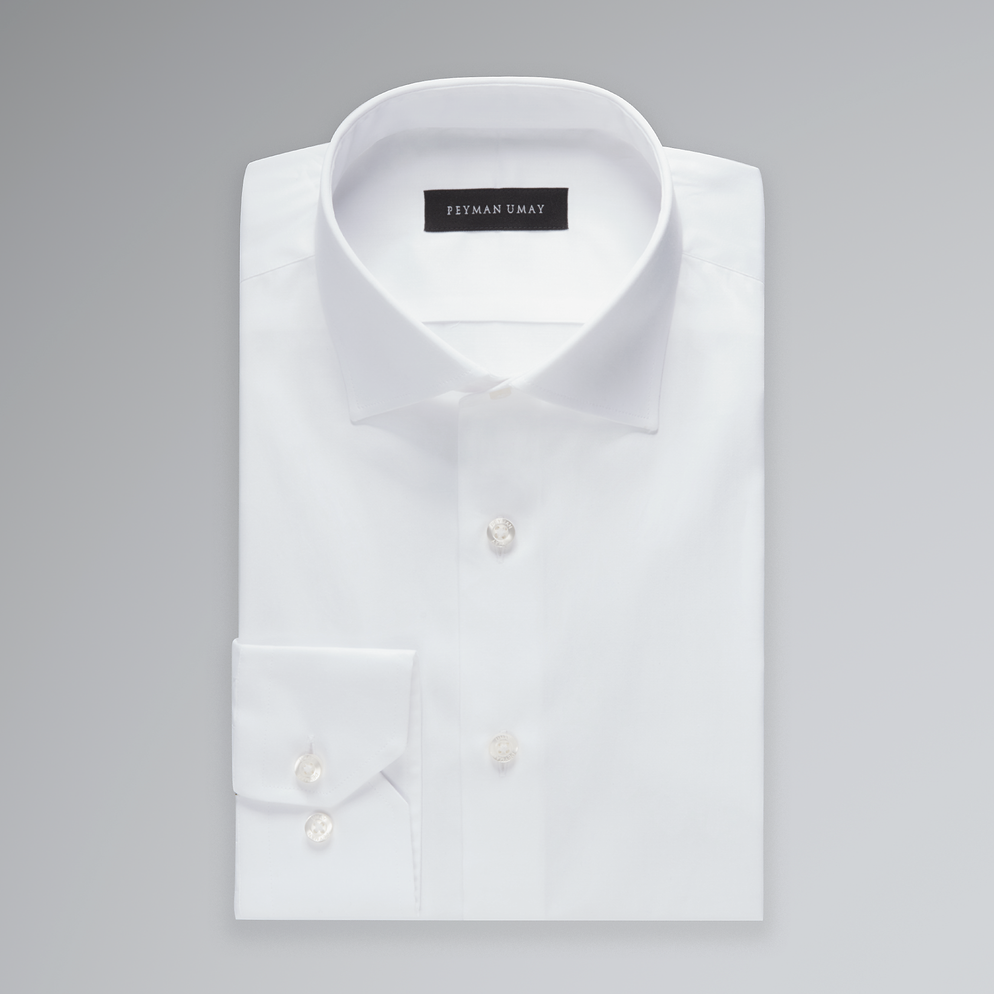 White Solid Cotton Shirt