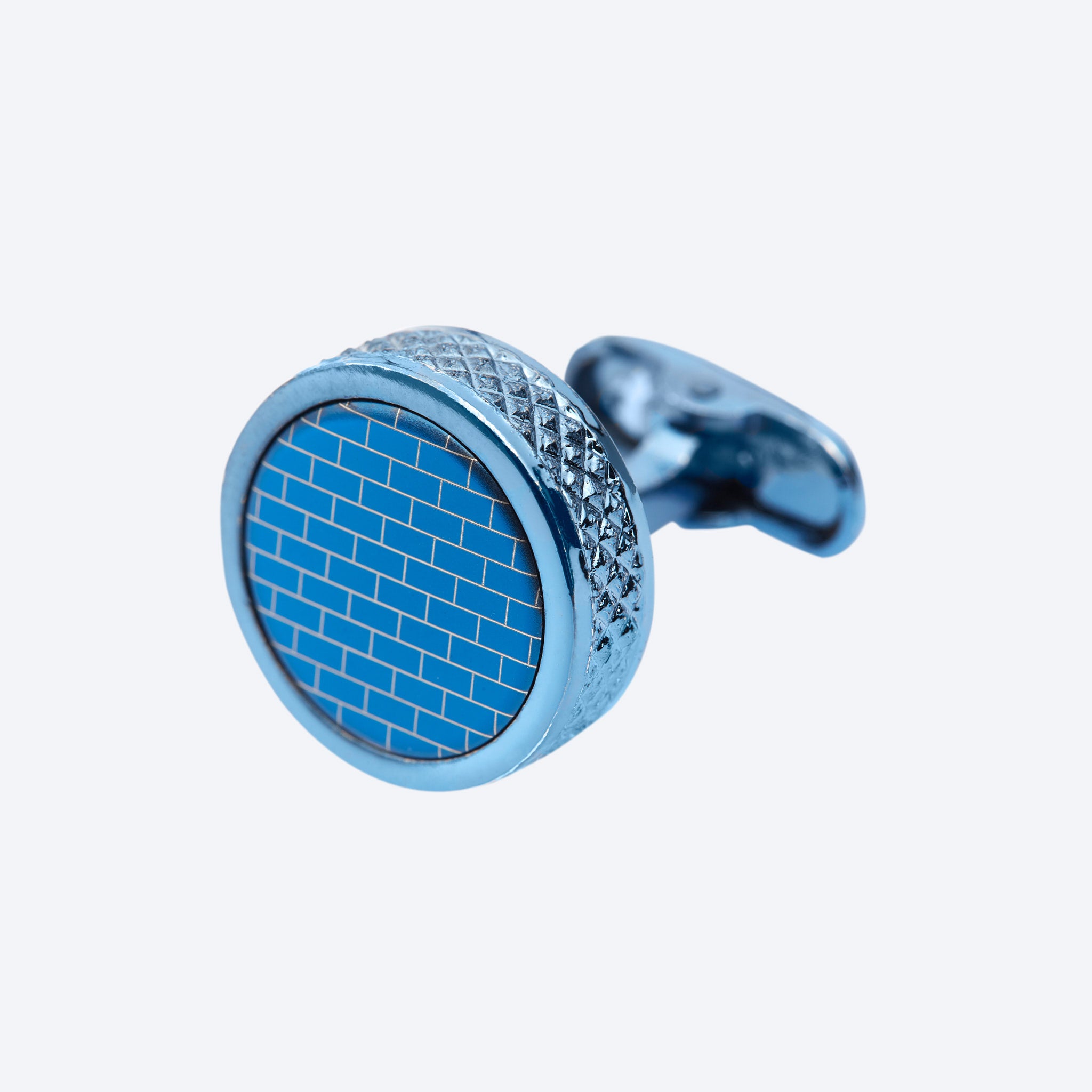 Blue Brick Cufflink