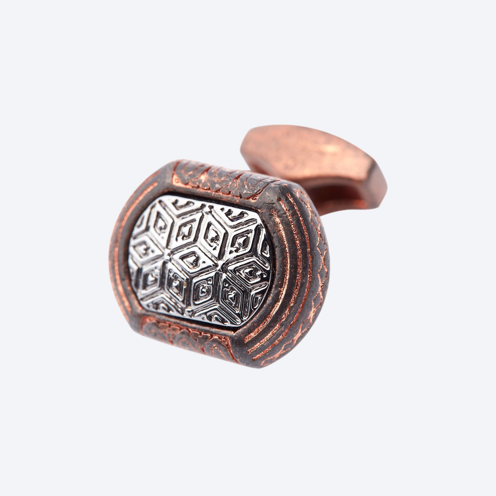 Copper Tribal Cufflink