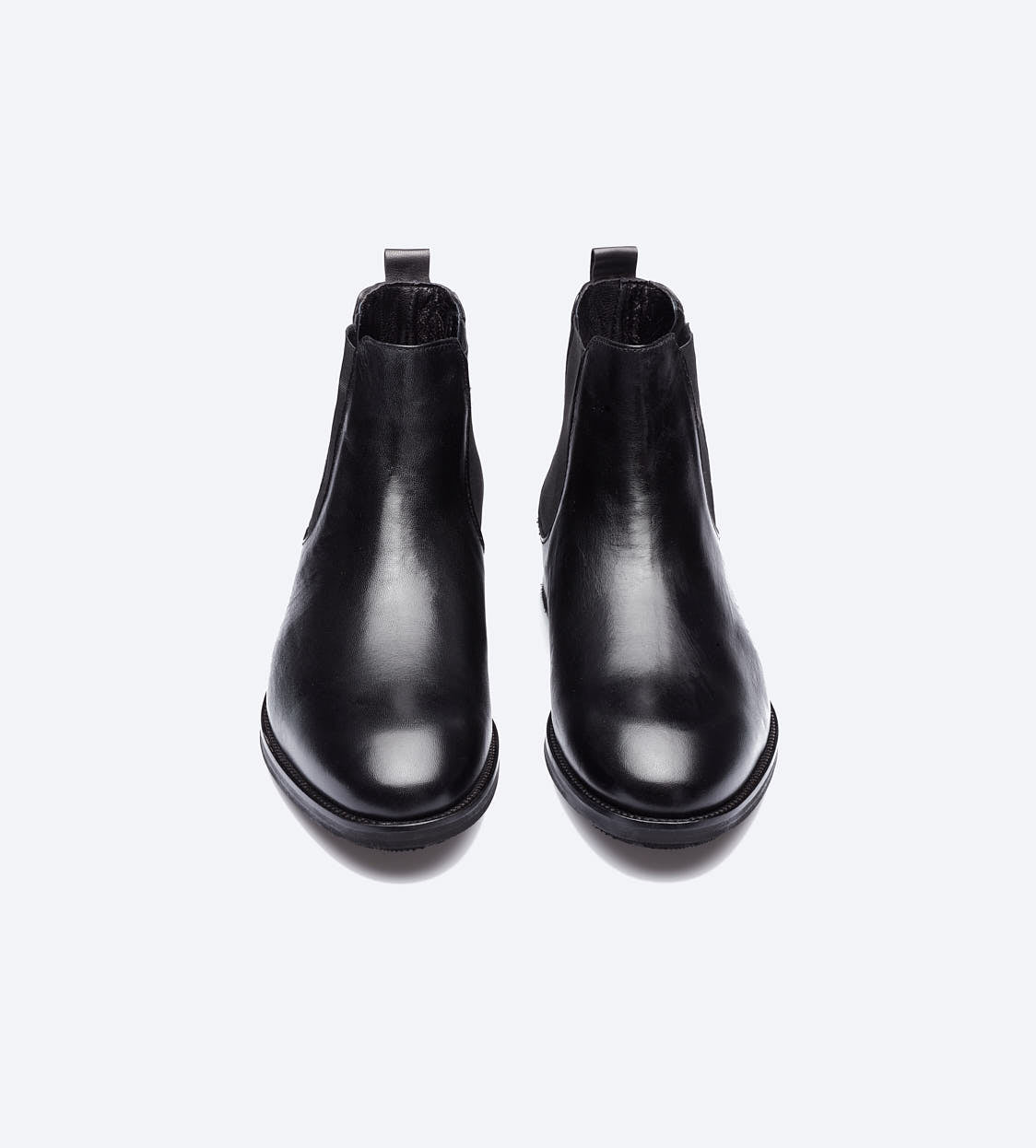 Black Classic Chelsea Boots