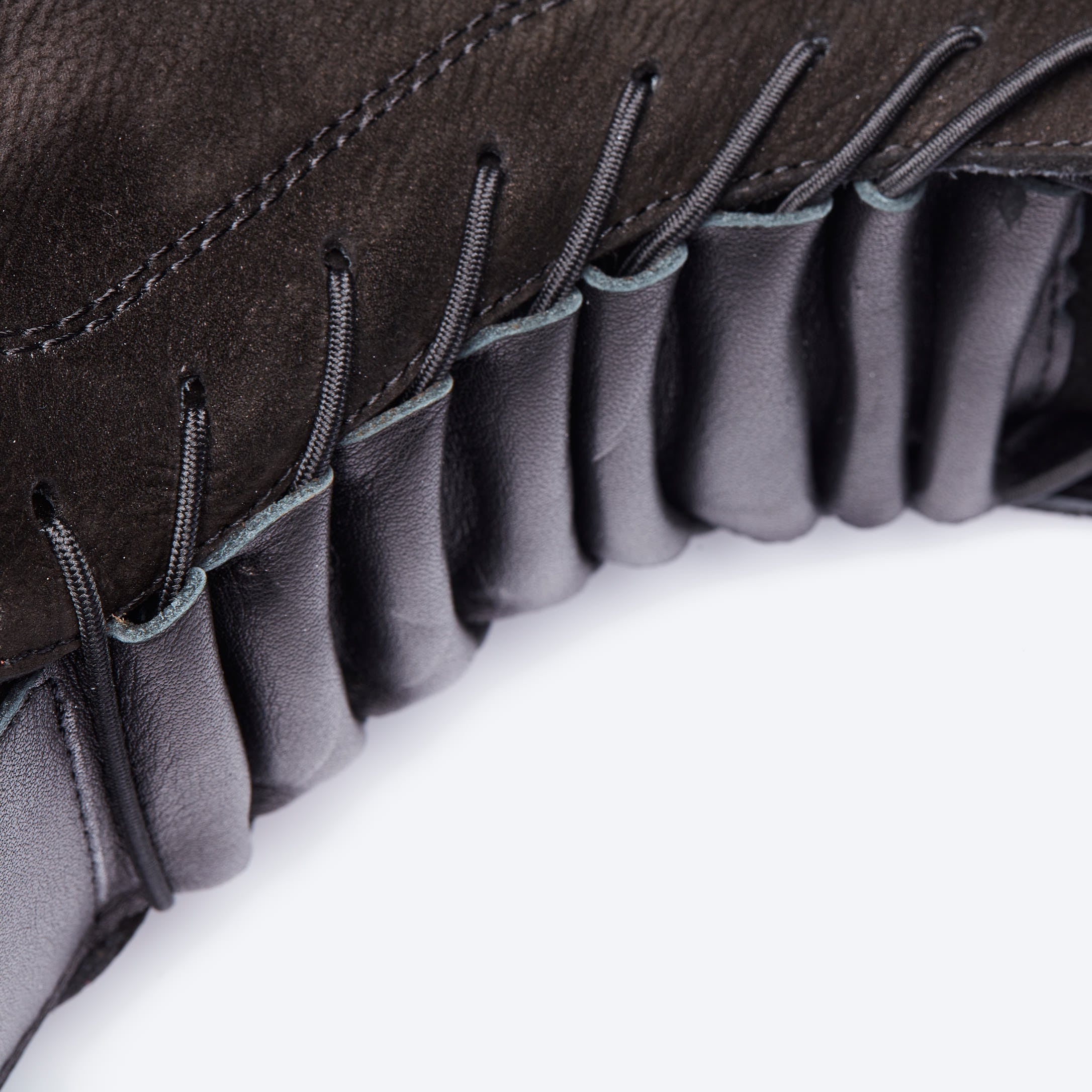 Black Lace-Up Roofer Boots