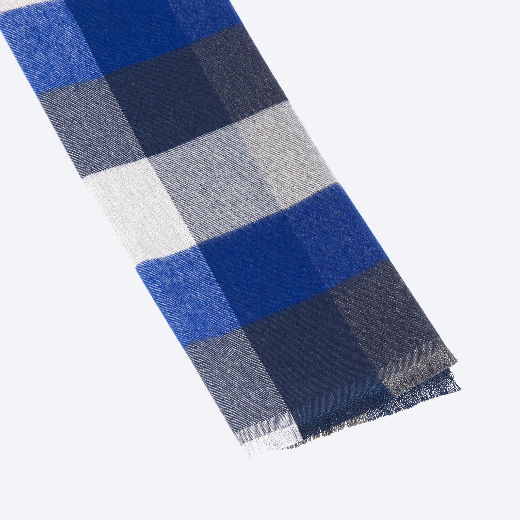 Blue Navy Multi-Color Scarf