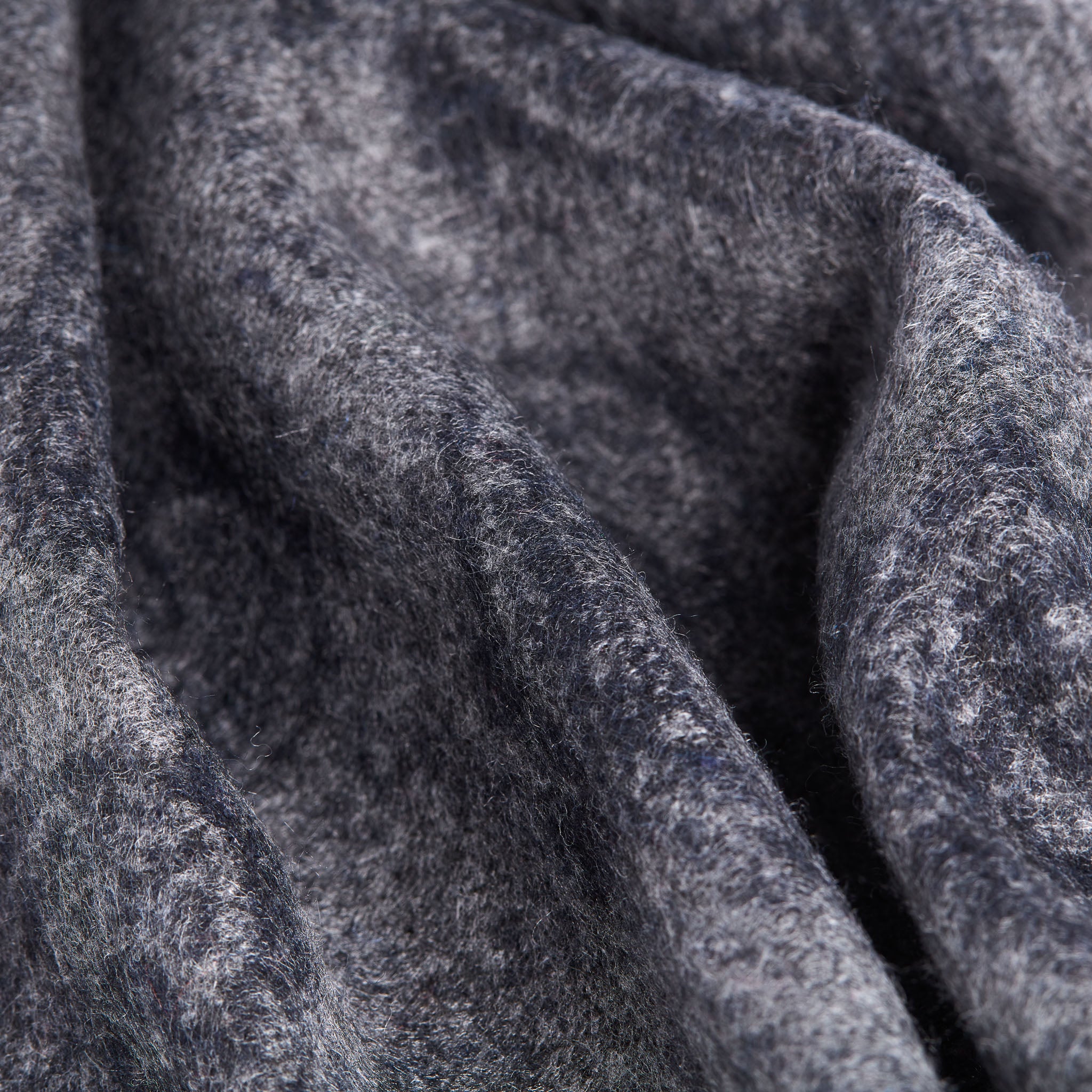 Grey Navy Paisley Scarf