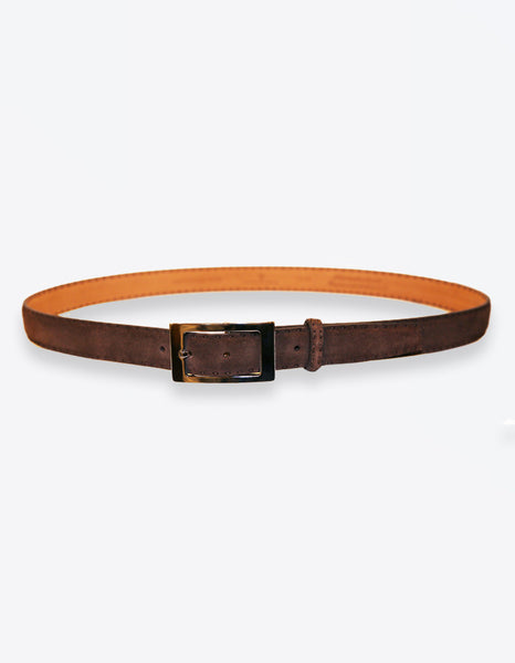 Chocolate Suede Belt