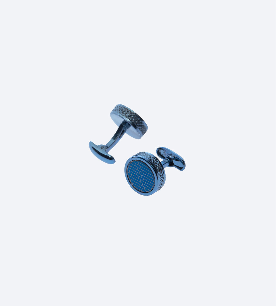 Blue Brick Cufflink