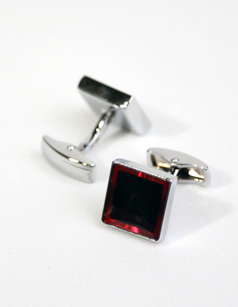 Red Square Cufflink