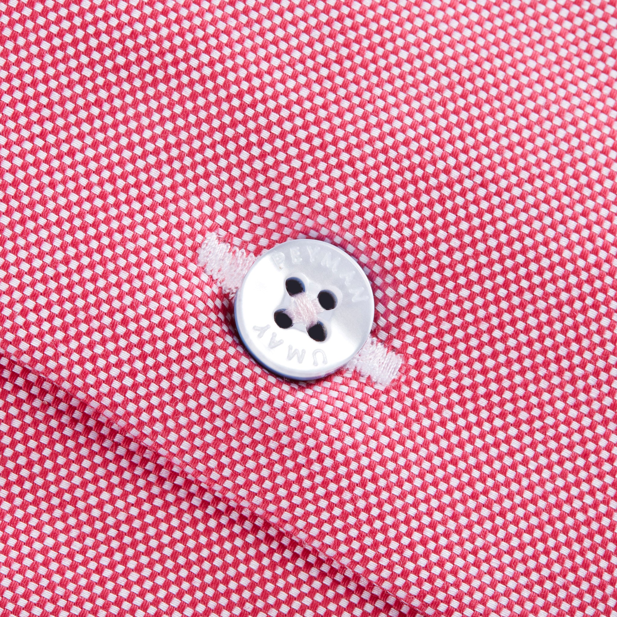 Dark Pink Oxford Cotton Shirt