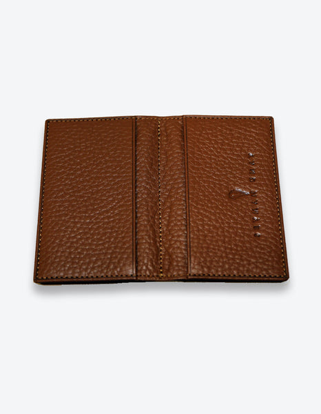 Tobacco Leather Card Holder