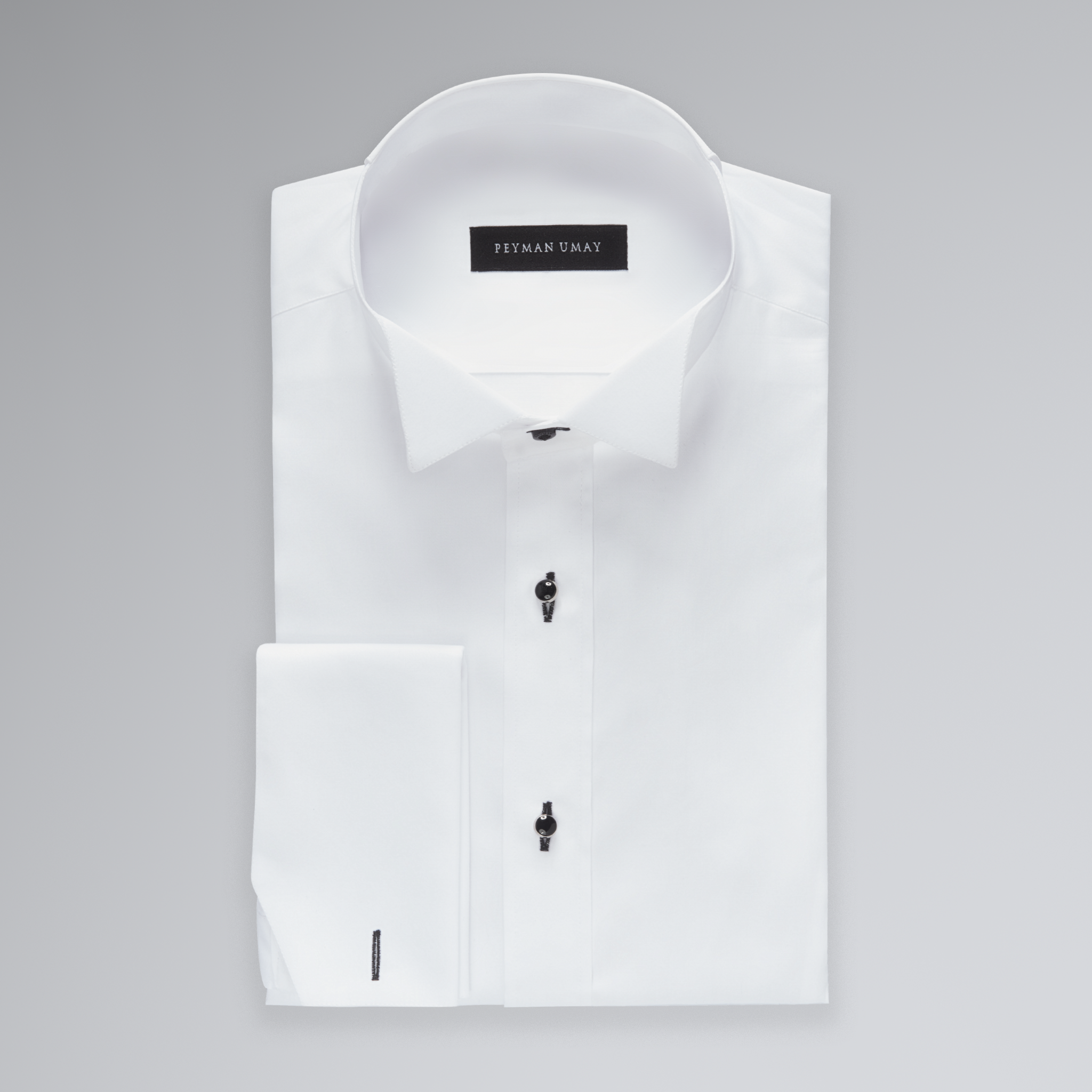 Tuxedo top shirt button