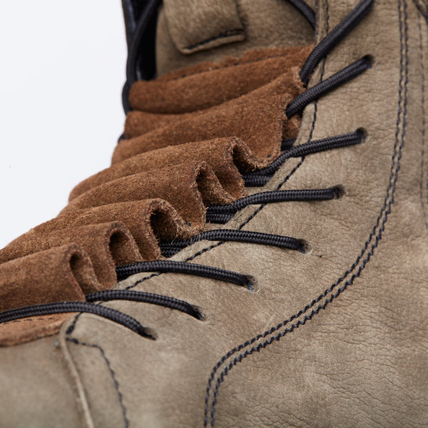 Light Brown Lace-Up Roofer Boots