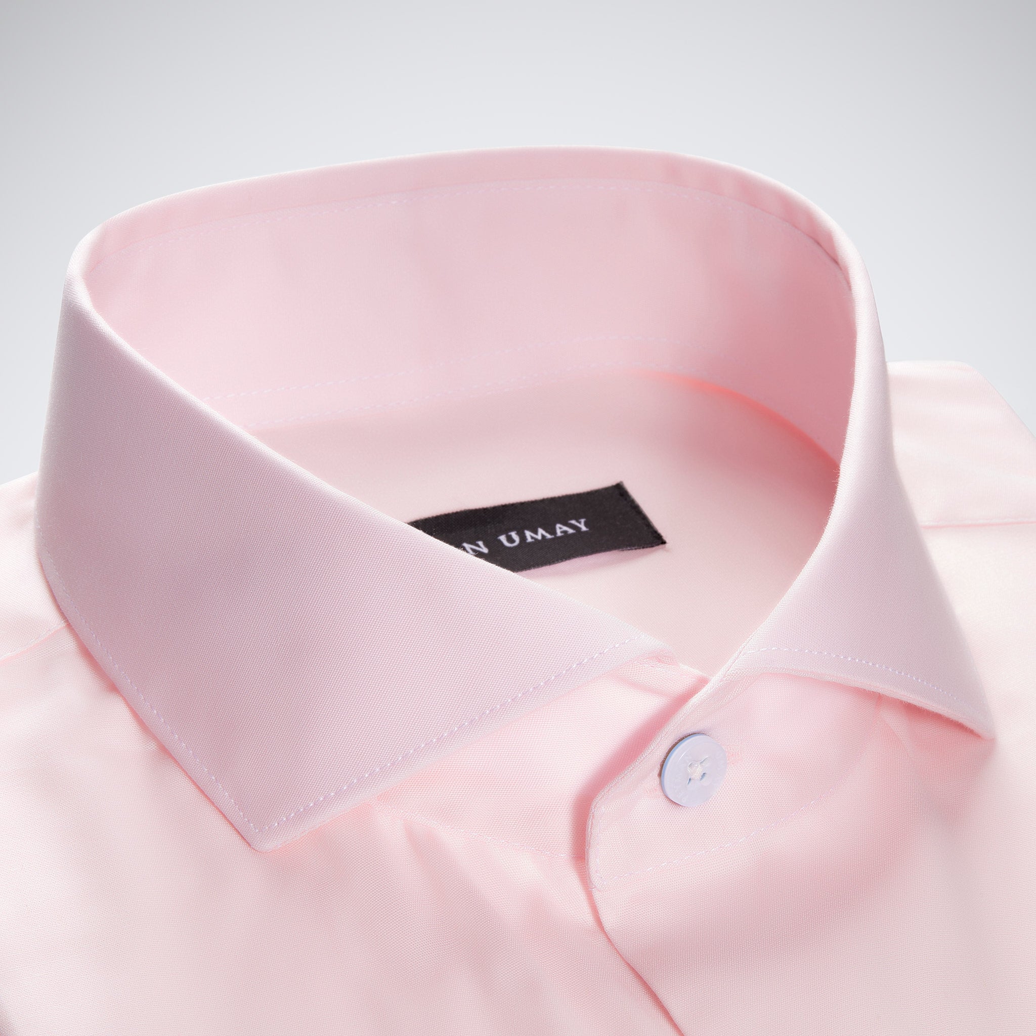 Pink Solid Cotton Shirt
