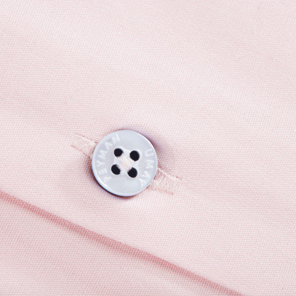 Pink Solid Cotton Shirt
