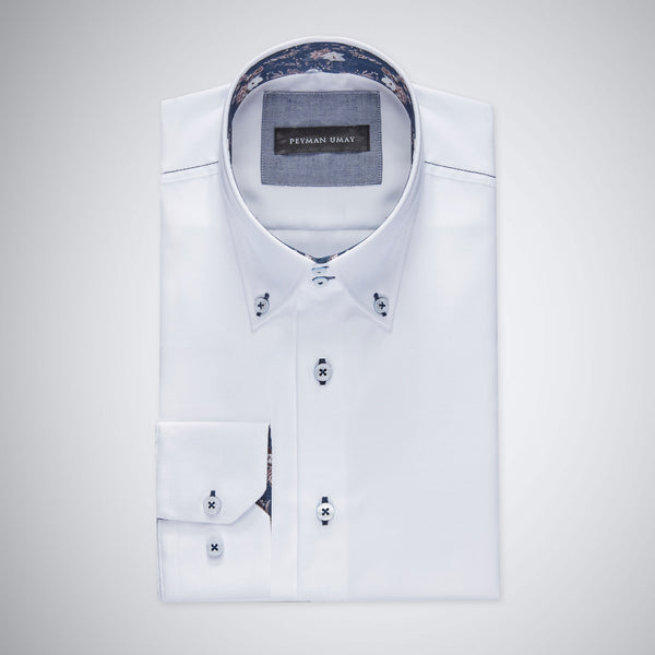 Lilac Paisley Cotton Men's Shirt – Peyman Umay