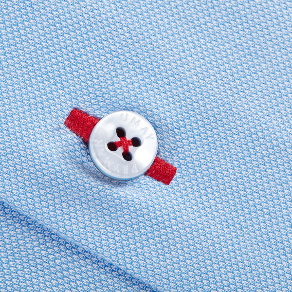 Blue Oxford Button-down Shirt