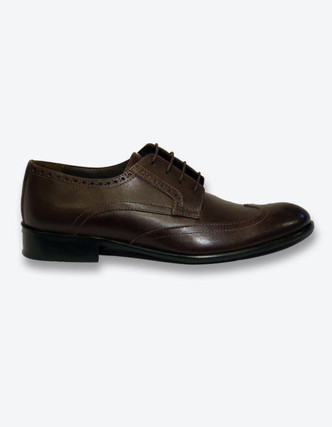 Chocolate Classic Oxford Lace-up Shoes