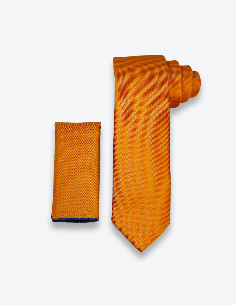 Orange Solid Tie