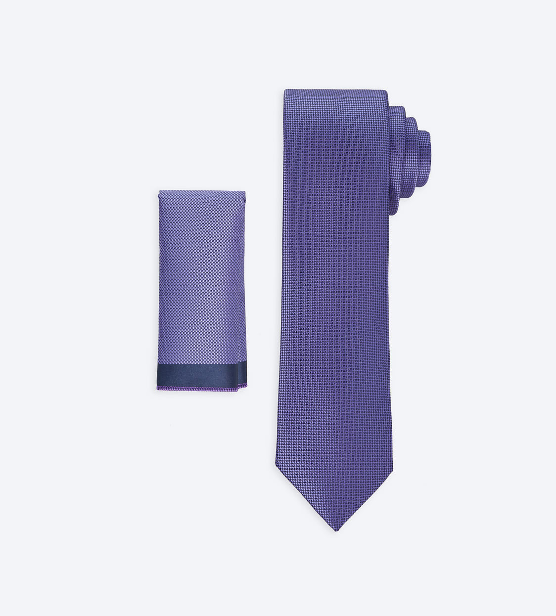 Purple Solid Tie