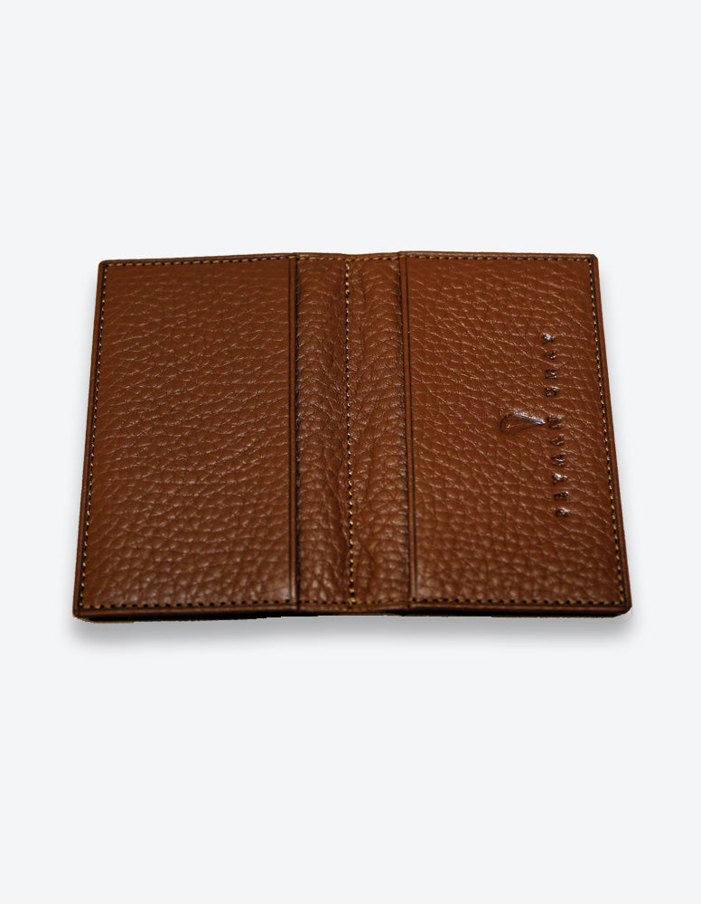 Tobacco Leather Card Holder