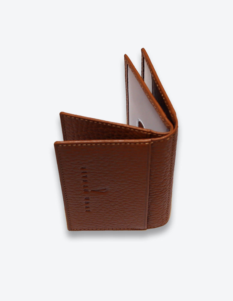 Tobacco Leather Card Holder
